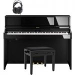 Roland LX7 Digital Piano Package Polished Ebony