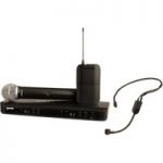 Shure BLX1288UK/P31 Dual Headset and Handheld Wireless Mic System