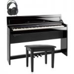 Roland DP603 Digital Piano Package Polished Ebony