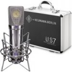 Neumann U 87 Rhodium Edition Studio Microphone