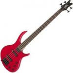 Epiphone Toby Deluxe V Bass Guitar Trans Red