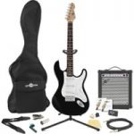 LA Electric Guitar + 35W Complete Pack Black