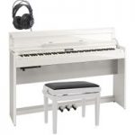 Roland DP603 Digital Piano Package Polished White