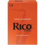 Rico by DAddario Tenor Saxophone Reeds 1.5 Strength Pack of 10