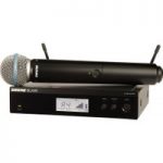 Shure BLX24RUK/B58 Beta 58A Rack Mount Handheld Wireless Mic System