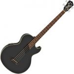 Washburn AB10B Electro Acoustic Bass Guitar Black