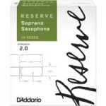 DAddario Reserve Soprano Saxophone Reeds 2.0 Pack of 10