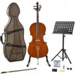 Archer 44C-500 4/4 Size Cello by Gear4music + Complete Pack