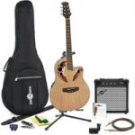 Deluxe Round Back Acoustic Guitar + Complete Pack