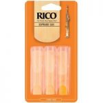 Rico Orange 3.0 Soprano Saxophone Reeds 3 Pack