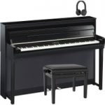 Yamaha CLP 685 Digital Piano Package Polished Ebony