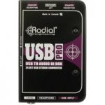 Radial USB Pro Stereo USB Laptop DI Line Isolator