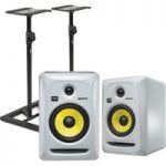 KRK Rokit RP6 G3 Active Monitor Pair (White)