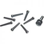 Planet Waves Injected Molded Bridge Pins with End Pin Black