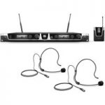 LD Systems BPH2 Wireless System With 2 x Bodypack and 2 x Headset