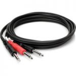 Hosa STP-204 Insert Cable 1/4″ TRS to Dual 1/4″ TS 4m