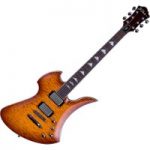 BC Rich Mockingbird MK5 Electric Guitar Amber Burst