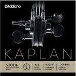 Daddario Kaplan Golden Spiral Violin E String Aluminium Wound Loop