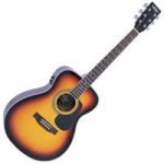 Vintage VE300 Folk Electro Acoustic Guitar Sunburst