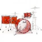 Pearl Crystal Beat 22 Fusion Crossover 4 Pc Shell Pack Ruby Red