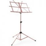 Music Stand with Carry Bag by Gear4music Pink