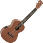 Deluxe Electro Acoustic Tenor Ukulele by Gear4music