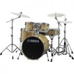 Yamaha Stage Custom 22″ 5 Piece Shell Pack w/ Hardware Natural Wood