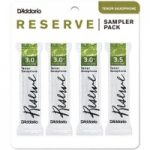 DAddario Reserve Tenor Sax Reed Sampler Pack 3 3+ and 3.5