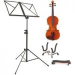 Yamaha V5SC Student Acoustic Violin 4/4 Size Beginners Pack