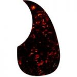 Guitarworks Acoustic Guitar Scratch Plate Tortoise Shell Tear Drop