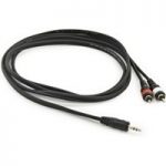 Stereo Minijack – Phono (2x) Cable 3m