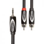 Roland 1/8 TRS – Dual RCA Interconnect Cable 10ft/3m