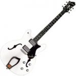 Hagstrom Viking Semi-Hollow Guitar White Gloss