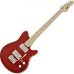 Santa Monica Electric Guitar by Gear4music Trans Red