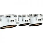 Pearl Competitor Marching Tom Set 8 10 12 Pure White