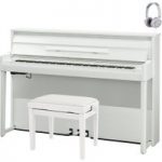 Yamaha NU1X Avantgrand Hybrid Digital Piano Package Polished White