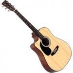 Sigma DMC-1STEL Left Handed Electro Acoustic Guitar Natural
