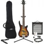 Chicago Bass Guitar + 35W Amp Pack Sunburst
