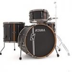 Tama Superstar Hyper-Drive 4pc Shell Pack w/ Duo Snare Flat Black