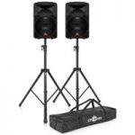 Behringer B615D Active PA Speakers with Free Stands and Bag
