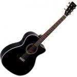 Sigma 000MC-1STE Electro Acoustic Guitar Black
