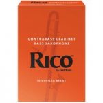 Rico Orange 2.5 Contrabass Clarinet Reeds 10 Pack