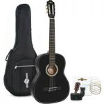 Classical Guitar Pack Black by Gear4music