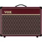 Vox AC15C1 Limited Edition Custom Maroon Bronco