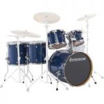 Ludwig Element Evolution 22″ 5pc Maple Shell Pack Trans Blue