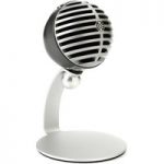 Shure MV5 Digital Condenser Mic Mac PC iPhone iPod iPad – Silver