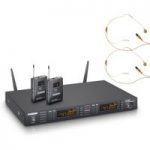 LD Systems Wireless Microphone System with Belt Packs and Headsets
