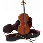Student Plus 3/4 Size Cello with Case by Gear4music