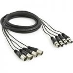 XLR (M) – XLR (F) Link Cable 4/4 3m