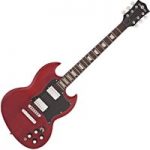 Brooklyn Electric Guitar by Gear4music Red